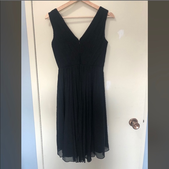 J.Crew Size 0 Heidi Bridesmaid Dress Silk Chiffon - Picture 5 of 8